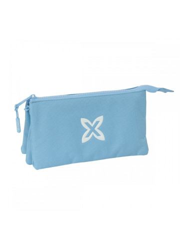 Троен Моливник Munich Basic Син 22 x 12 x 3 cm