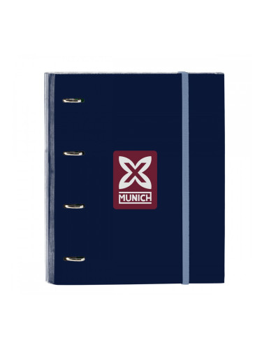 Папка с пръстени Munich Royal Син 27 x 32 x 3.5 cm