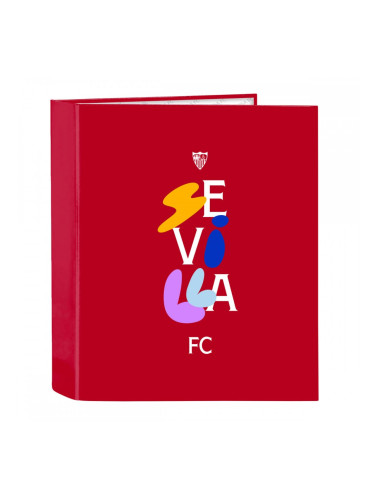 Училищна чанта Sevilla Fútbol Club Червен 27 x 33 x 6 cm
