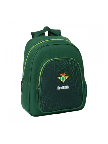 Училищна чанта Real Betis Balompié Зелен 28 x 34 x 10 cm