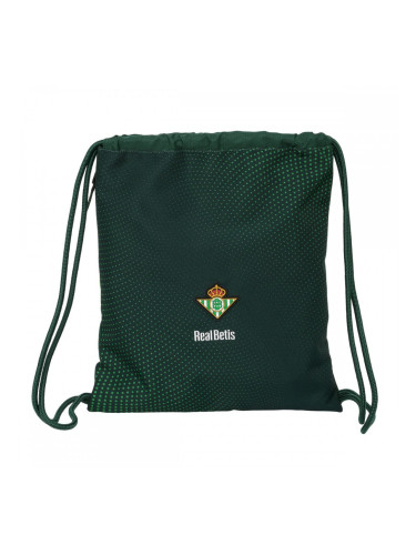 Раница с връвка Real Betis Balompié Зелен 35 x 40 x 1 cm