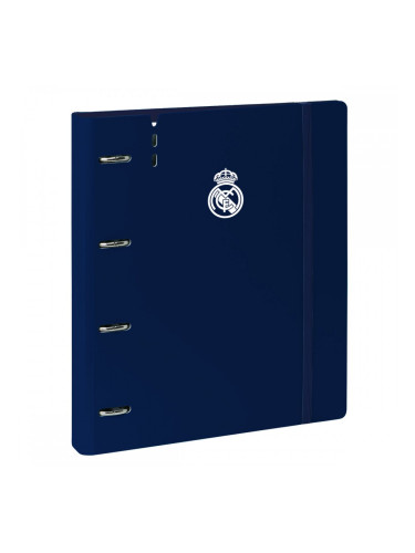 Папка с пръстени Real Madrid C.F. Бял Сив 27 X 32 X 4 cm