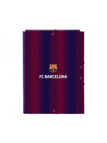 Папка за Сортиране F.C. Barcelona 24/25 Кестен Морско син A4 26 x 33.5 x 2.5 cm