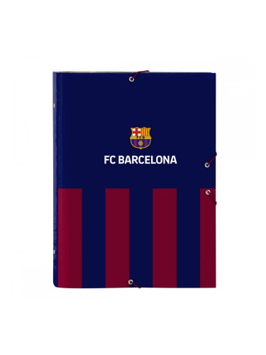 Папка за Сортиране F.C. Barcelona 24/25 Кестен Морско син A4 26 x 33.5 x 4 cm