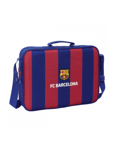 Училищна чанта F.C. Barcelona 24/25 Кестен Морско син 38 x 28 x 6 cm Чантичка