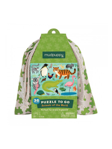 Пъзел с Животни To Go