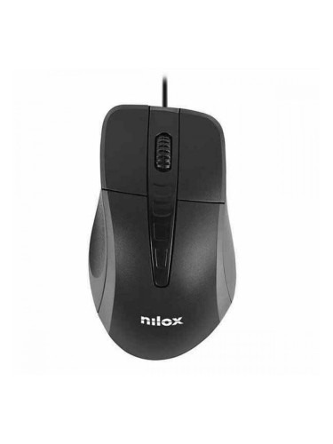 Оптична мишка Nilox MOUSB1001 1000 DPI Черен