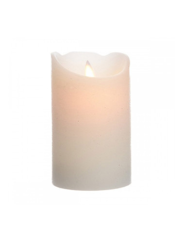 LED Свещ Lumineo Бял Ø 7,5 X 12,5 CM (AA)