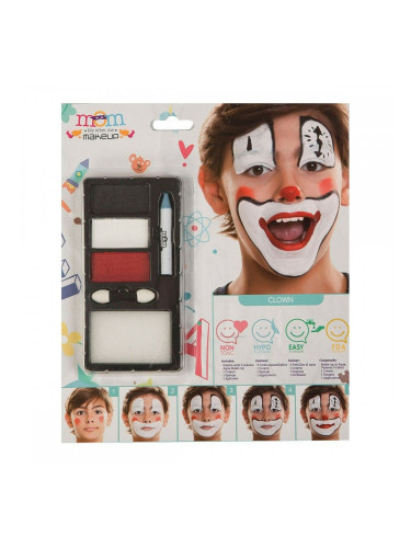 комплект за гримиране My Other Me Клоун (24 x 20 cm)