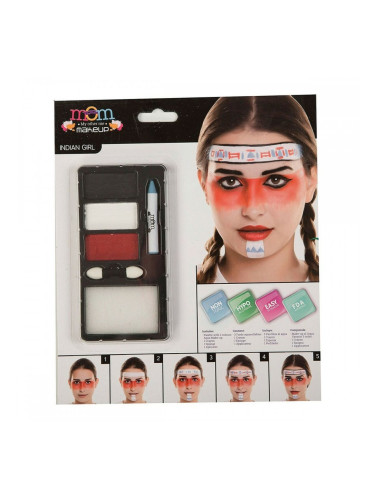 Грим Комплект за Деца My Other Me Дама Американски Индианец (24 x 20 cm)