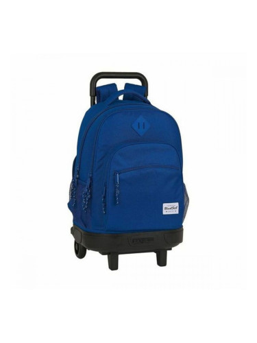 Училищна чанта с колелца Compact BlackFit8 Oxford Тъмно синьо 33 X 45 X 22 cm