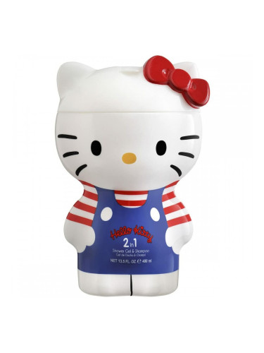 Гел и Шампоан 2 в 1 Air-Val Hello Kitty 400 ml