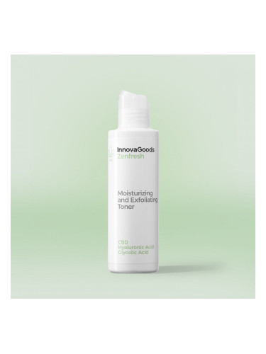 Овлажняващ и Ексфолиращ Тоник за Лице CBD Zenfresh InnovaGoods 150 ml