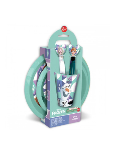 Комплект Детски Пособия Frozen CZ11310 Пластмаса (5 Части)
