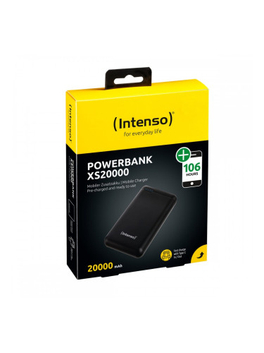 Powerbank INTENSO XS20000 Черен 20000 mAh