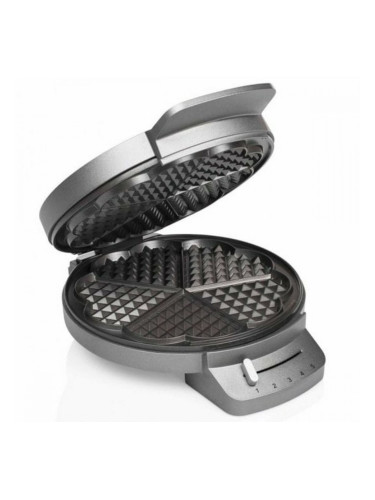 Гофретник Princess Princess 132380 Черен Сребрист Стомана 1200 W