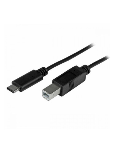 Кабел USB C към USB B Startech USB2CB2M             (2 m) Черен