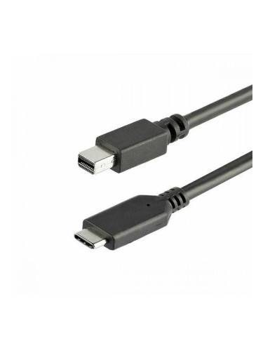 Адаптер за USB C към Mini DisplayPort Startech CDP2MDPMM1MB         Черен 1 m