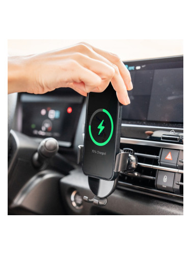 Стойка за Телефон за Бързо Безжично Зареждане за Кола Chakar InnovaGoods