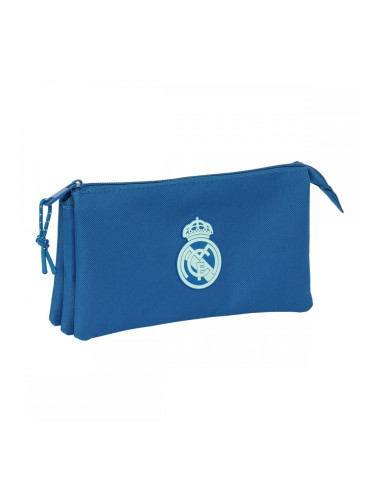Училищна чанта Real Madrid C.F. Син 22 x 12 x 3 cm