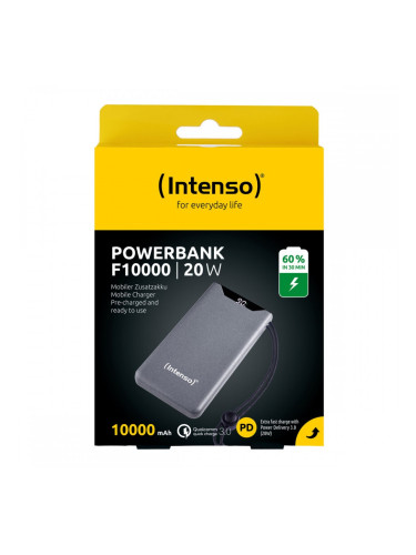 Powerbank INTENSO Сив 10000 mAh