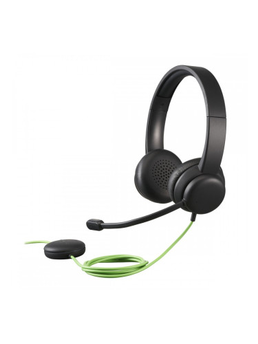 Слушалки с микрофон за игра Acer AHW250 Черен