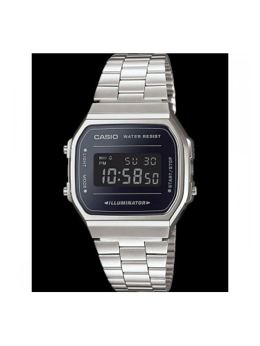 Мъжки часовник Casio A168WEM-1EF Черен Сребрист