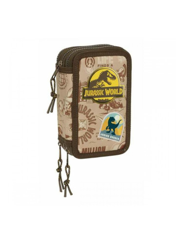 Троен несесер за моливи Jurassic World 12,5 x 19,5 x 5,5 cm 37 Части