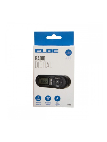 Преносимо дигитално радио ELBE RF96 Черен FM