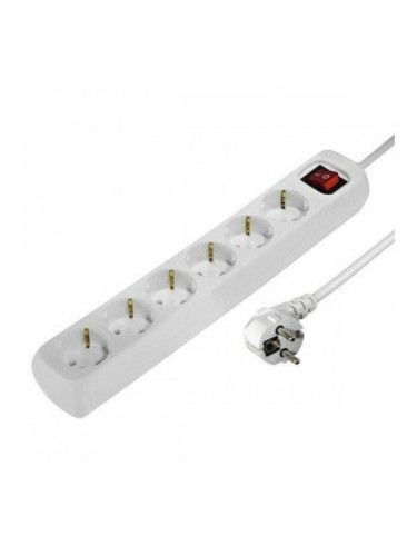 Контакт - 6 изхода с копче Hama