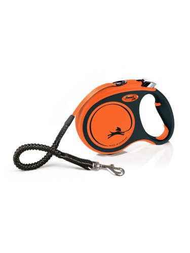 Кучешка Каишка Flexi XTREME 5 m Оранжев Размер L