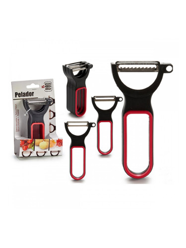 Комплект Ножове Белачки Стомана полипропилен Пластмаса (3 pcs)