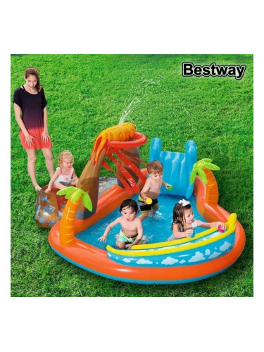 Надуваем Басейн C/C. PISCINA 2.65X2.65X1.04M HINCHABLE Bestway Многоцветен