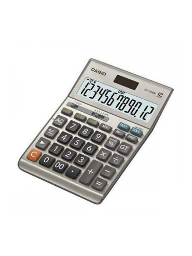 Калкулатор Casio DF-120BM Сив Пластмаса