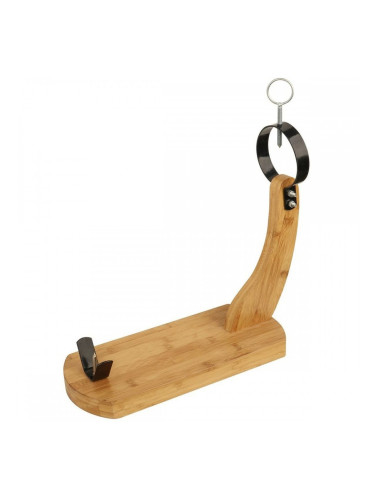 Държач за шунка Supreme 36080 Дървен Желязо Хромирана стомана