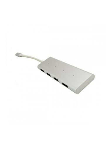USB извод C CoolBox COO-HUC4U3 Алуминий