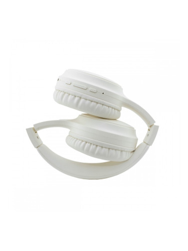 Блутут слушалки CoolBox COO-AUB-40WH Бял