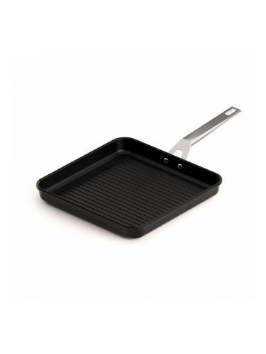 Шишче Valira 4646/25 28 x 28 cm Черен Черен/Сребрист Метал Алуминий Ø 28 cm Индукция