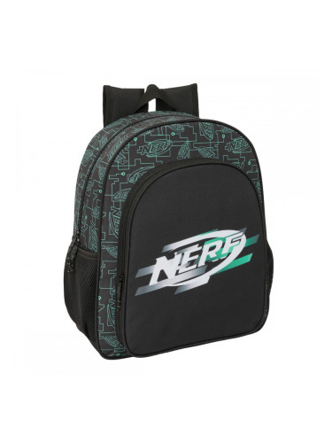 Училищна чанта Nerf Game Черен 32 x 38 x 12 cm
