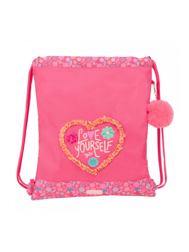 Раница с връвка Safta Feeling Многоцветен 35 x 40 x 1 cm