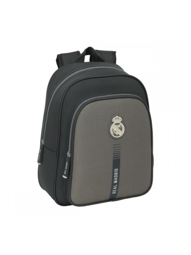 Училищна чанта Real Madrid C.F. Сив 27 x 33 x 10 cm