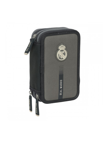 Пътническа Чанта Real Madrid C.F. Сив 12,5 x 19,5 x 5,5 cm 37 Части