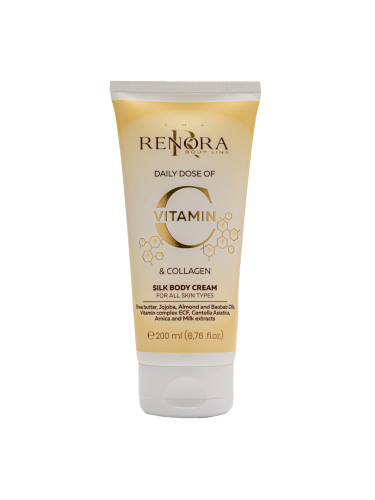 RENORA Daily Dose of VITAMIN C & Collagen Cashmere Shower Milk  Мляко за тяло дамски 200ml