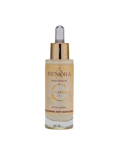 RENORA Daily Dose of VITAMIN C & Collagen Brightening Anti-Aging Serum  Серум дамски 30ml