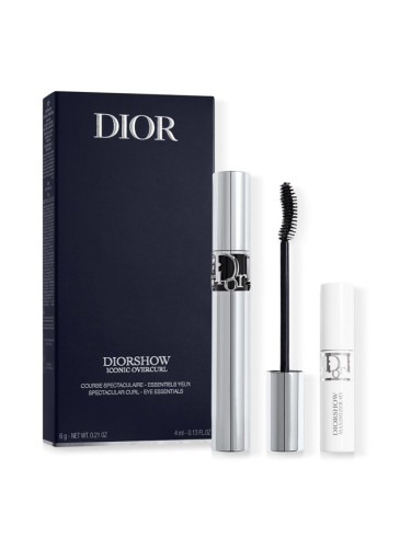 КОМПЛЕКТ DIOR Eye Essentials Diorshow Set Mascara And Lash Primer-Serum - Volume And Curl Спирала дамски  