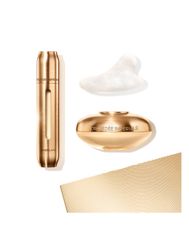 КОМПЛЕКТ GUERLAIN Orchidée Impériale Gold Nobile The Regenerescence Ritual 24 - часов крем дамски  