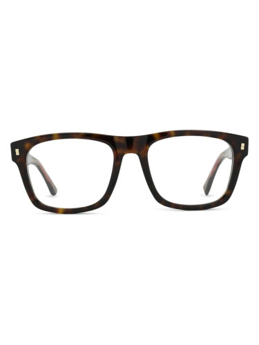 DSQUARED2 D2 0021 086 19 54 - диоптрични очила, правоъгълна, мъжки, кафяви