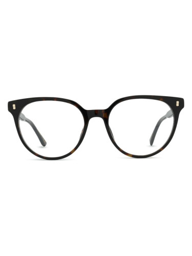 DSQUARED2 D2 0082 086 17 52 - диоптрични очила, кръгла, дамски, кафяви