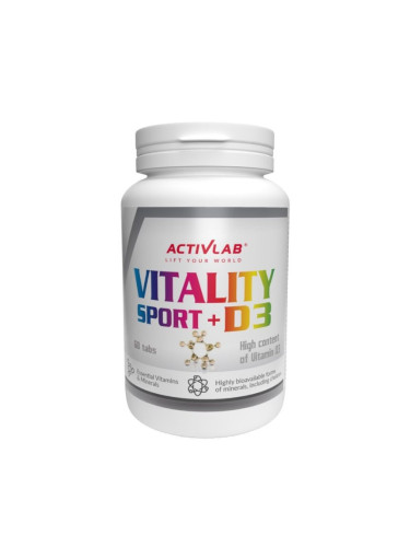 ACTIVLAB - Vitality Sport plus D3 - 60 Tablets
