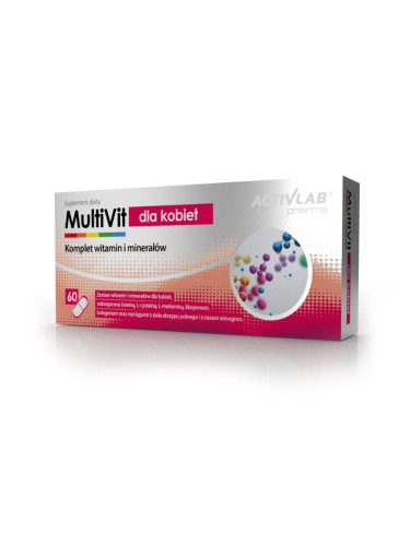 ACTIVLAB - Pharma MultiVit for Women - 60 Capsules